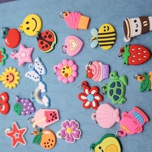 Adorable Rubber Charms 40ct